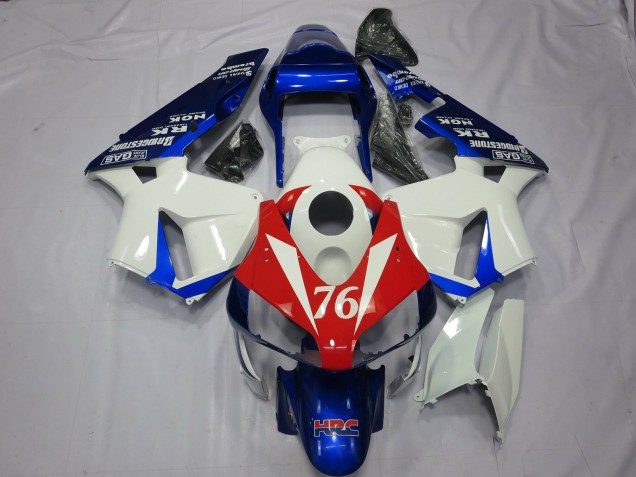 76 2003-2004 Honda CBR600RR Motorcycle Fairings 76 2003-2004 Honda CBR600RR Motorcycle Fairings