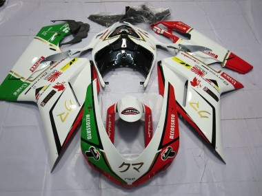 77 2007-2012 Ducati 848 1098 1198 Motorcycle Fairings