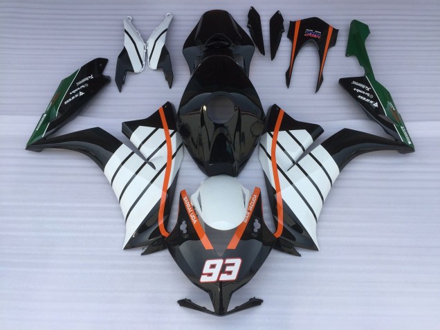 93 Baracuda 2012-2016 Honda CBR1000RR Motorcycle Fairings 93 Baracuda 2012-2016 Honda CBR1000RR Motorcycle Fairings