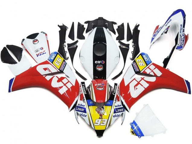 93 Number 2008-2011 Honda CBR1000RR Motorcycle Fairings 93 Number 2008-2011 Honda CBR1000RR Motorcycle Fairings