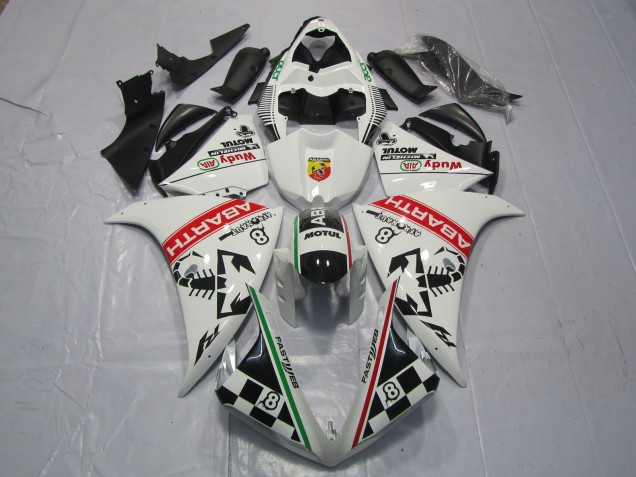 Abarth 2013-2014 Yamaha R1 Motorcycle Fairings Abarth 2013-2014 Yamaha R1 Motorcycle Fairings
