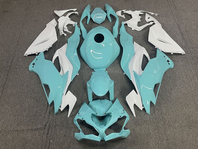 Aqua 2019-2020 Kawasaki ZX6R Motorcycle Fairings Aqua 2019-2020 Kawasaki ZX6R Motorcycle Fairings