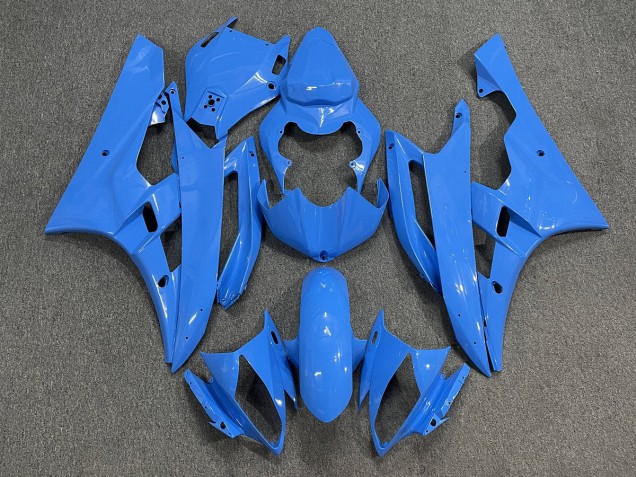 Baby Blue 2006-2007 Yamaha R6 Motorcycle Fairings Baby Blue 2006-2007 Yamaha R6 Motorcycle Fairings