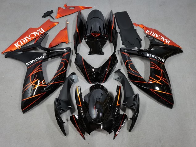 Bacardi 2006-2007 Suzuki GSXR 600-750 Motorcycle Fairings Bacardi 2006-2007 Suzuki GSXR 600-750 Motorcycle Fairings