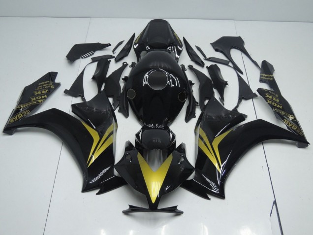 Black and Gold 2012-2016 Honda CBR1000RR Motorcycle Fairings Black and Gold 2012-2016 Honda CBR1000RR Motorcycle Fairings
