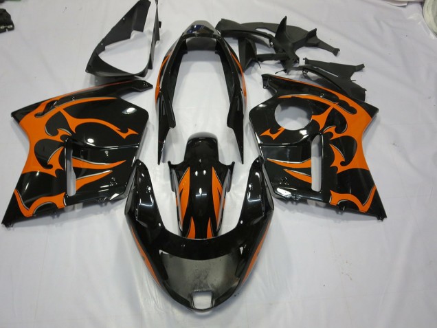 Black and Orange 1996-2007 Honda CBR1100XX Motorcycle Fairings Black and Orange 1996-2007 Honda CBR1100XX Motorcycle Fairings