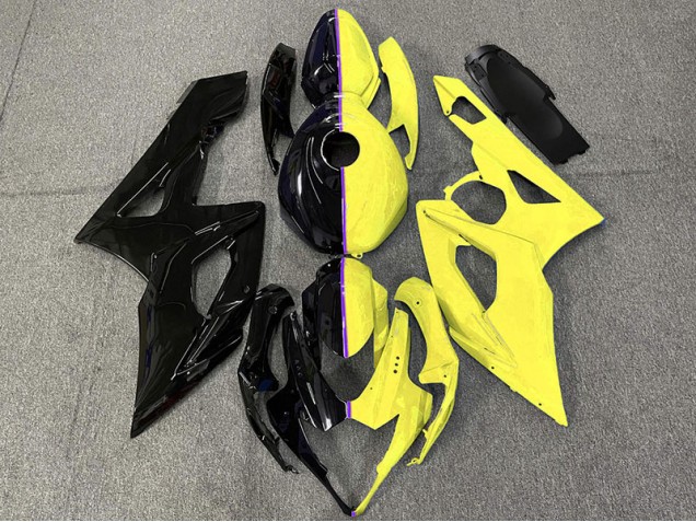 Black and Yellow 2005-2006 Suzuki GSXR 1000 Motorcycle Fairings Black and Yellow 2005-2006 Suzuki GSXR 1000 Motorcycle Fairings