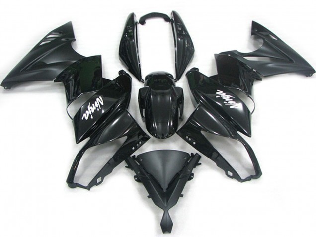 Black Kit 2007-2011 Kawasaki Ninja 650R Motorcycle Fairings Black Kit 2007-2011 Kawasaki Ninja 650R Motorcycle Fairings