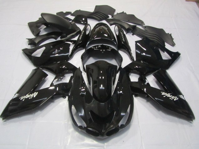 Black Ninja 2006-2011 Kawasaki ZX14R Motorcycle Fairings Black Ninja 2006-2011 Kawasaki ZX14R Motorcycle Fairings