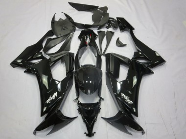 Black Ninja 2008-2010 Kawasaki ZX10R Motorcycle Fairings