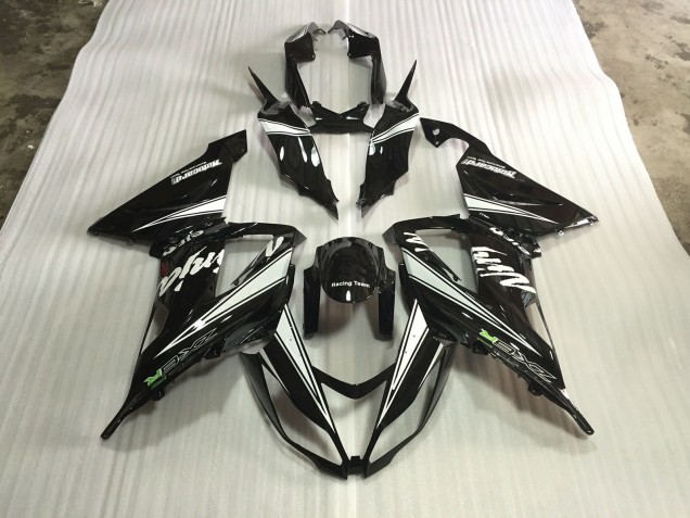 Black Ninja 2013-2018 Kawasaki ZX6R Motorcycle Fairings Black Ninja 2013-2018 Kawasaki ZX6R Motorcycle Fairings