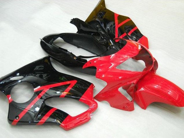 Black Red 1999-2000 Honda CBR600 F4 Motorcycle Fairings Black Red 1999-2000 Honda CBR600 F4 Motorcycle Fairings