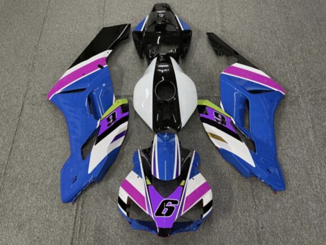 Blue 6 2004-2005 Honda CBR1000RR Motorcycle Fairings Blue 6 2004-2005 Honda CBR1000RR Motorcycle Fairings