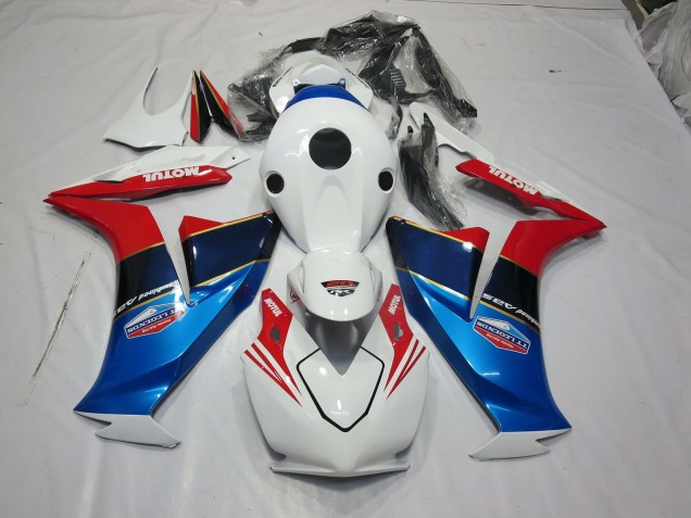 Blue and Red 2012-2016 Honda CBR1000RR Motorcycle Fairings Blue and Red 2012-2016 Honda CBR1000RR Motorcycle Fairings