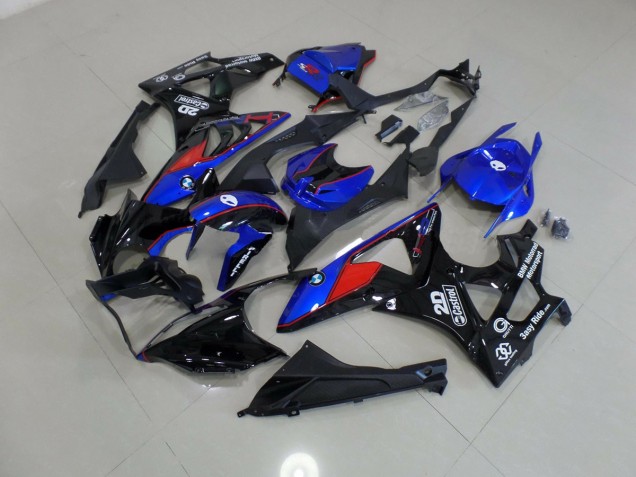 Blue and White Red 2009-2016 BMW S1000RR Motorcycle Fairings Blue and White Red 2009-2016 BMW S1000RR Motorcycle Fairings