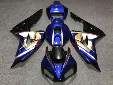Blue & Gold 2006-2007 Honda CBR1000RR Motorcycle Fairings