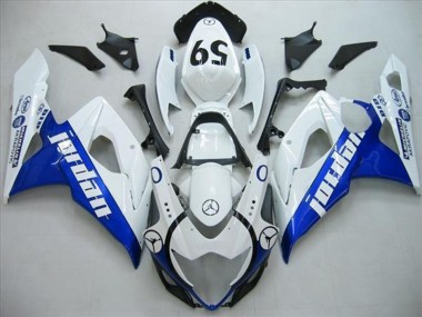 Blue Jordan 2005-2006 Suzuki GSXR 1000 Motorcycle Fairings
