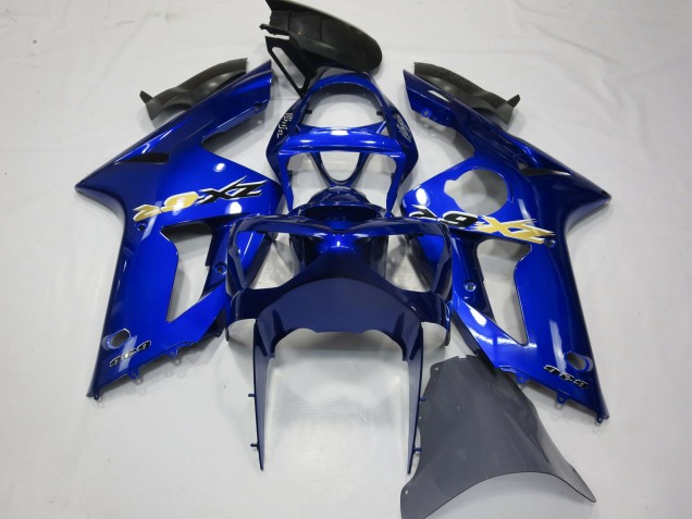 Blue OEM Style 2003-2004 Kawasaki ZX6R Motorcycle Fairings Blue OEM Style 2003-2004 Kawasaki ZX6R Motorcycle Fairings