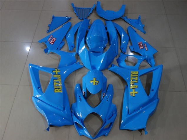 Blue Rizzla- GSXR 1000 07-08 2007-2008 Suzuki GSXR 1000 Motorcycle Fairings Blue Rizzla- GSXR 1000 07-08 2007-2008 Suzuki GSXR 1000 Motorcycle Fairings