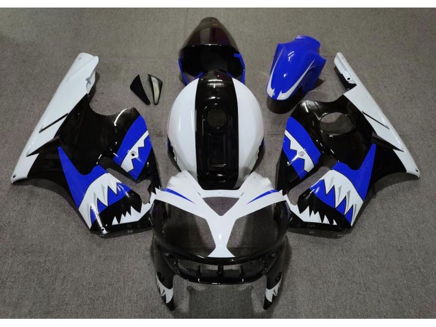 Blue Shark 2002-2005 Kawasaki ZX12R Motorcycle Fairings Blue Shark 2002-2005 Kawasaki ZX12R Motorcycle Fairings