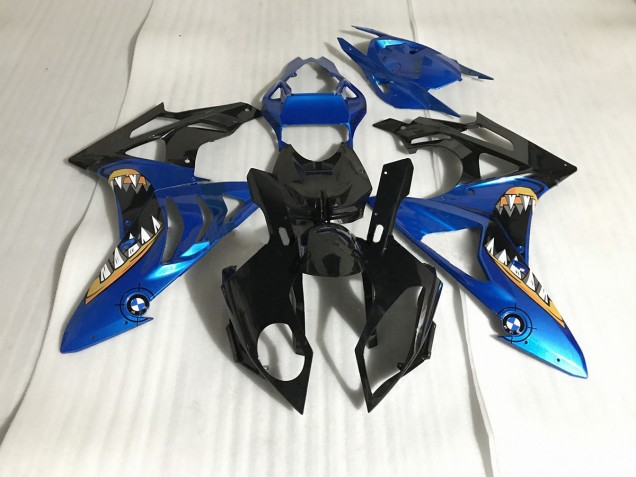 Blue Shark 2009-2018 BMW S1000RR Motorcycle Fairings Blue Shark 2009-2018 BMW S1000RR Motorcycle Fairings