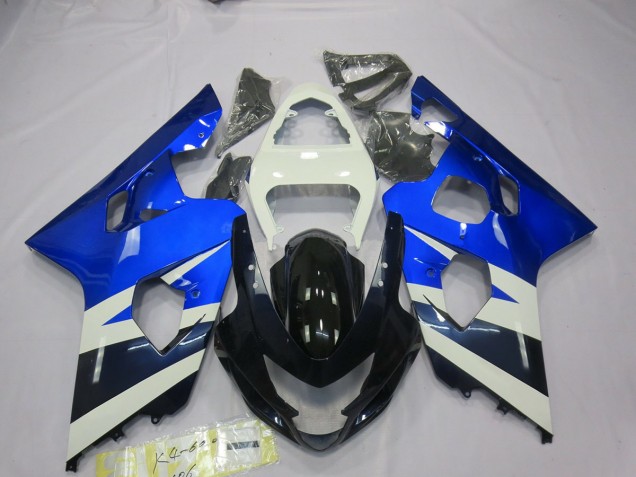 Blue White GSXR 2004-2005 Suzuki GSXR 600-750 Motorcycle Fairings Blue White GSXR 2004-2005 Suzuki GSXR 600-750 Motorcycle Fairings