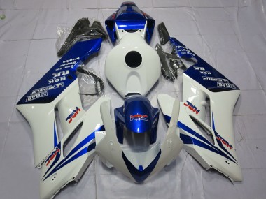 Blue White HRC 2004-2005 Honda CBR1000RR Motorcycle Fairings