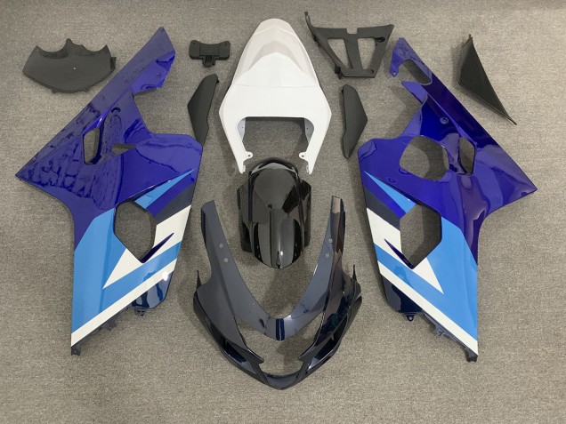 Blues 2004-2005 Suzuki GSXR 600-750 Motorcycle Fairings Blues 2004-2005 Suzuki GSXR 600-750 Motorcycle Fairings