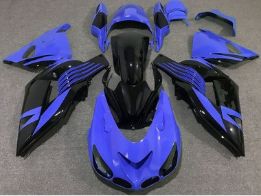 Bright Blue 2006-2011 Kawasaki ZX14R Motorcycle Fairings