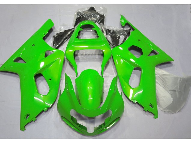 Bright Green 2001-2003 Suzuki GSXR 600-750 Motorcycle Fairings Bright Green 2001-2003 Suzuki GSXR 600-750 Motorcycle Fairings