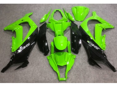 Bright Green & Green R 2016-2019 Kawasaki ZX10R Motorcycle Fairings