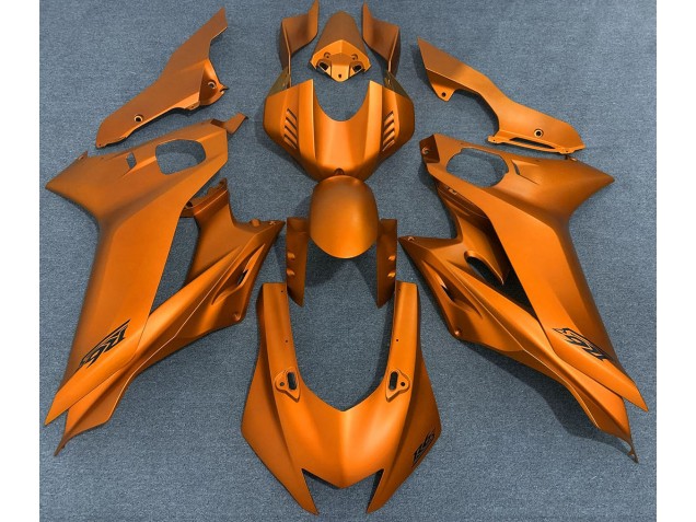 Bright Orange Matte 2017-2019 Yamaha R6 Motorcycle Fairings Bright Orange Matte 2017-2019 Yamaha R6 Motorcycle Fairings
