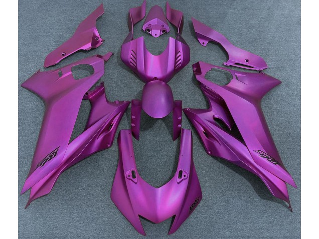 Bright Purple Matte 2017-2019 Yamaha R6 Motorcycle Fairings Bright Purple Matte 2017-2019 Yamaha R6 Motorcycle Fairings