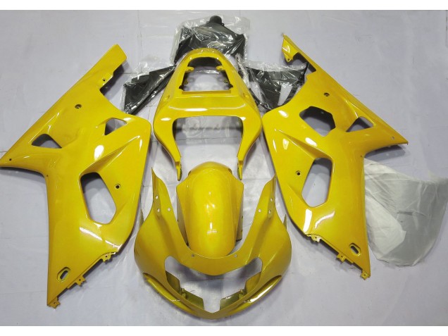 Bright Yellow 2001-2003 Suzuki GSXR 600-750 Motorcycle Fairings Bright Yellow 2001-2003 Suzuki GSXR 600-750 Motorcycle Fairings