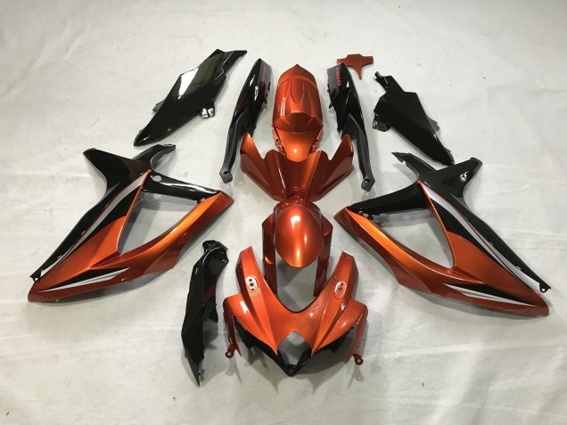 Burnt Orange 2008-2010 Suzuki GSXR 600-750 Motorcycle Fairings Burnt Orange 2008-2010 Suzuki GSXR 600-750 Motorcycle Fairings