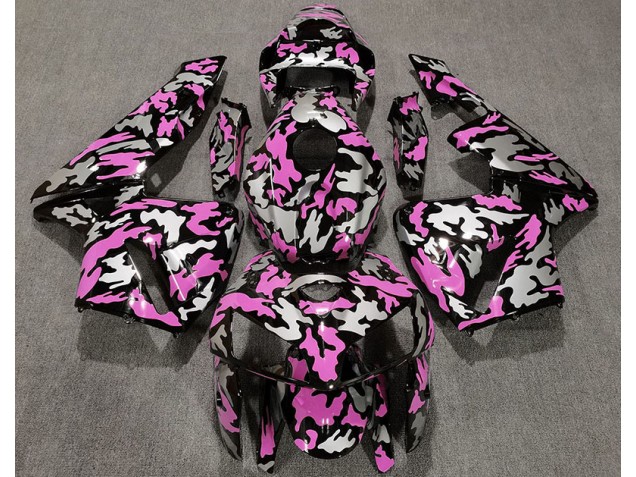 Camo & LIGHT PINK 2005-2006 Honda CBR600RR Motorcycle Fairings Camo & LIGHT PINK 2005-2006 Honda CBR600RR Motorcycle Fairings
