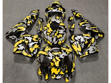 Camo & YELLOW 2005-2006 Honda CBR600RR Motorcycle Fairings