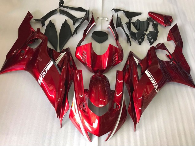 Candy Apple Red 2017-2019 Yamaha R6 Motorcycle Fairings Candy Apple Red 2017-2019 Yamaha R6 Motorcycle Fairings