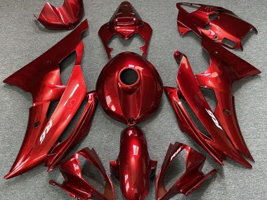Candy Red 2008-2016 Yamaha R6 Motorcycle Fairings