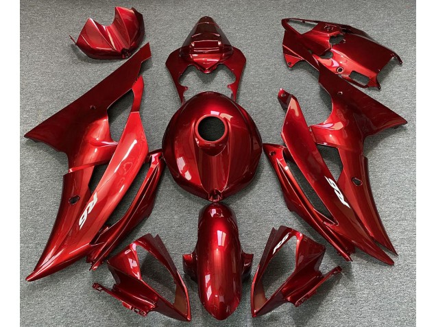 Candy Red 2008-2016 Yamaha R6 Motorcycle Fairings Candy Red 2008-2016 Yamaha R6 Motorcycle Fairings