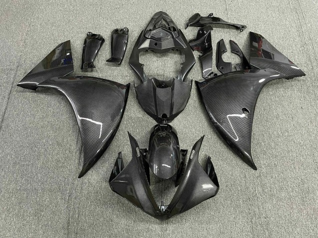 Carbon Fiber Style 2009-2012 Yamaha R1 Motorcycle Fairings Carbon Fiber Style 2009-2012 Yamaha R1 Motorcycle Fairings