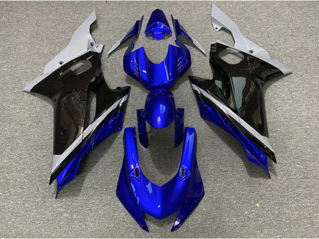 Cement Black and Blue 2017-2019 Yamaha R6 Motorcycle Fairings Cement Black and Blue 2017-2019 Yamaha R6 Motorcycle Fairings