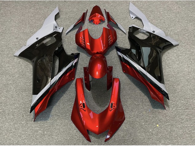 Cement Black and Red 2017-2019 Yamaha R6 Motorcycle Fairings Cement Black and Red 2017-2019 Yamaha R6 Motorcycle Fairings
