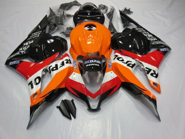 Classic Repsol Style 2009-2012 Honda CBR600RR Motorcycle Fairings Classic Repsol Style 2009-2012 Honda CBR600RR Motorcycle Fairings