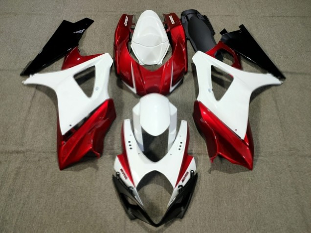 Custom Design Red 2007-2008 Suzuki GSXR 1000 Motorcycle Fairings Custom Design Red 2007-2008 Suzuki GSXR 1000 Motorcycle Fairings