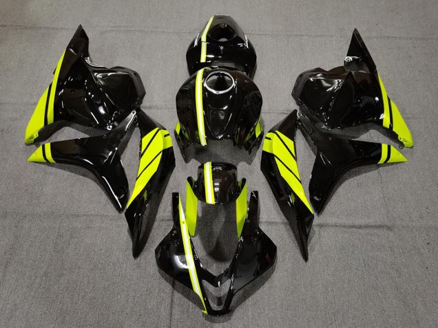 Custom High Viz Stripe 2009-2012 Honda CBR600RR Motorcycle Fairings Custom High Viz Stripe 2009-2012 Honda CBR600RR Motorcycle Fairings