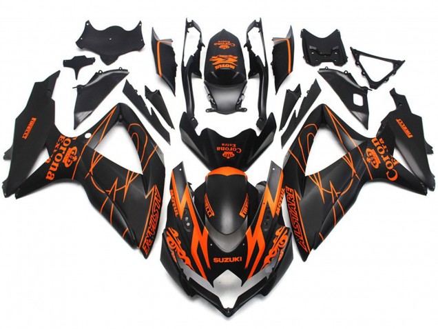 Custom Matte Corona Special 2008-2010 Suzuki GSXR 600-750 Motorcycle Fairings Custom Matte Corona Special 2008-2010 Suzuki GSXR 600-750 Motorcycle Fairings