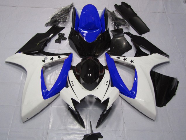 Dark Blue Star 2006-2007 Suzuki GSXR 600-750 Motorcycle Fairings Dark Blue Star 2006-2007 Suzuki GSXR 600-750 Motorcycle Fairings