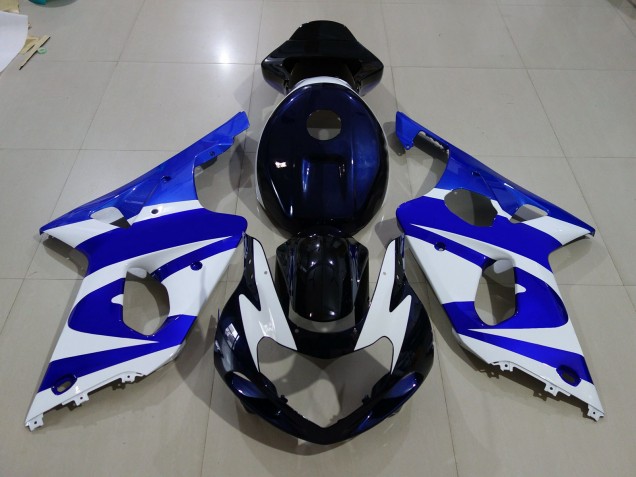 Deep Blue & logos 2000-2002 Suzuki GSXR 1000 Motorcycle Fairings Deep Blue & logos 2000-2002 Suzuki GSXR 1000 Motorcycle Fairings