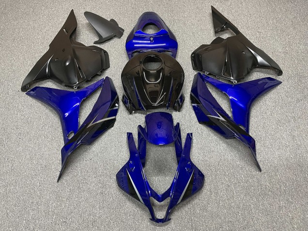 Deep Blue with Black 2009-2012 Honda CBR600RR Motorcycle Fairings Deep Blue with Black 2009-2012 Honda CBR600RR Motorcycle Fairings